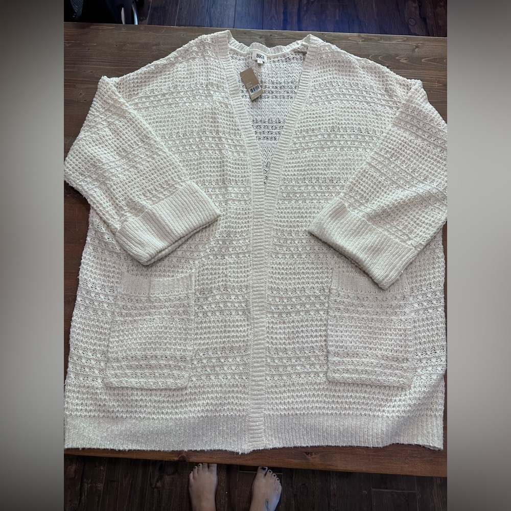 Cream cardigan